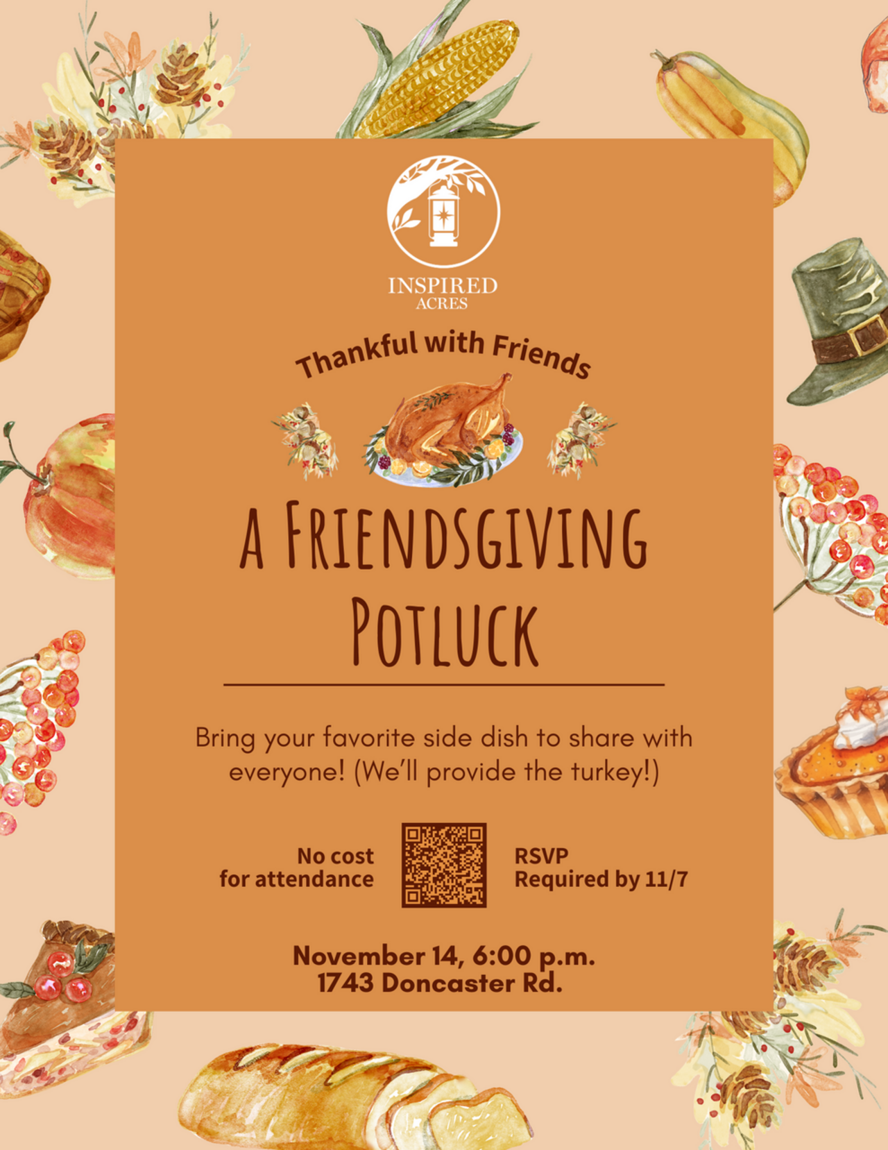 Friendsgiving Potluck logo
