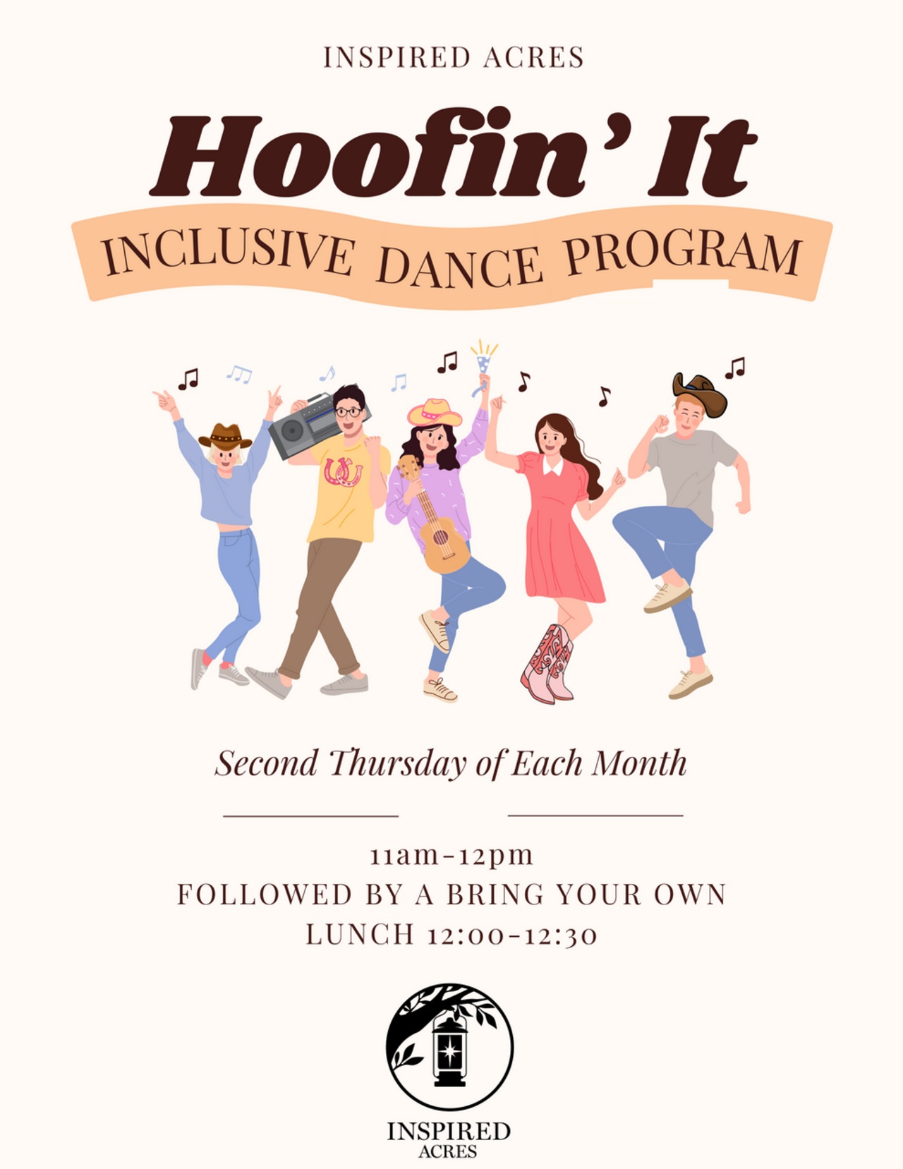 Hoofin' It - Feb 13th logo